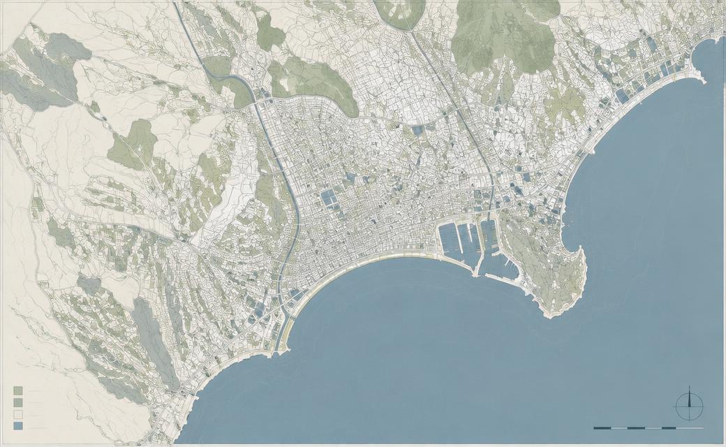 Carte cadastrale des Alpes-Maritimes et de Nice